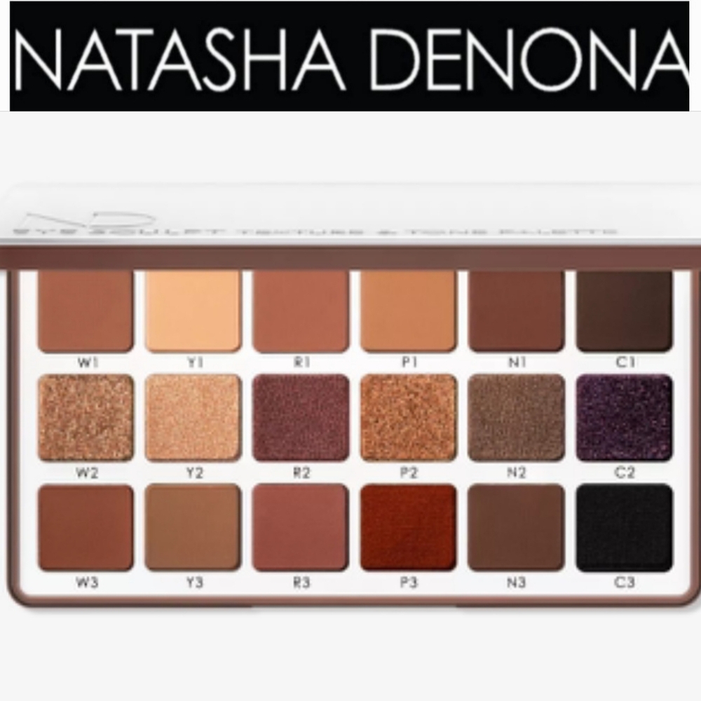 Natasha Denona Eye Sculpt Texture & Tone Eyeshadow Palette